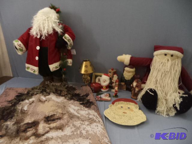 lot 108 image: Santa, St. Nick Items