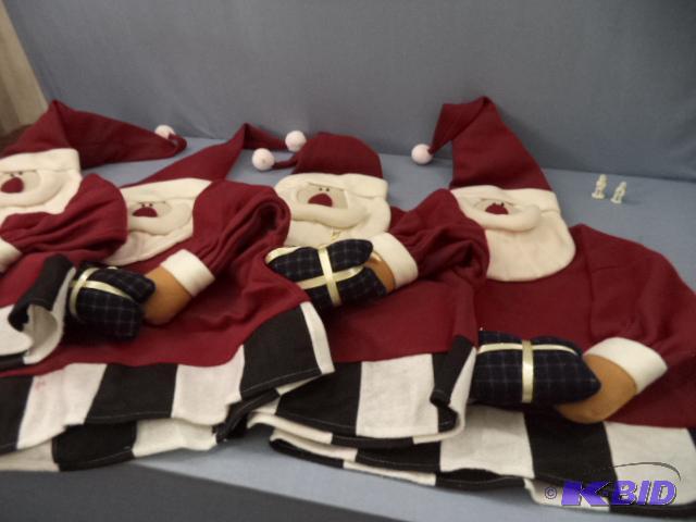 lot 119 image: Santa Chair Covers, Snow Babies