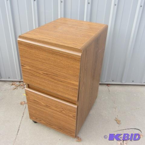 lot 12 image: File Cabinet on Wheels