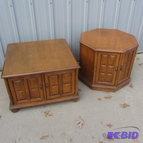 lot 13 image: Two Lamp Tables