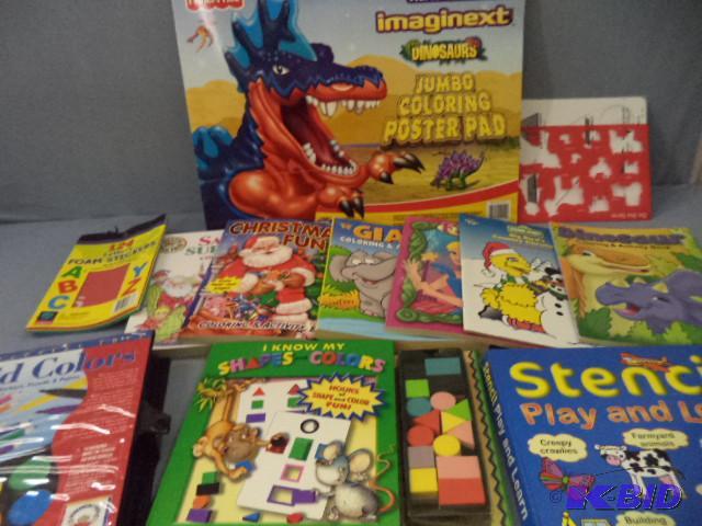 lot 168 image: Coloring, Craft Books