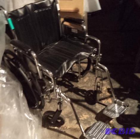 lot 224 image: Folding Wheel Chair