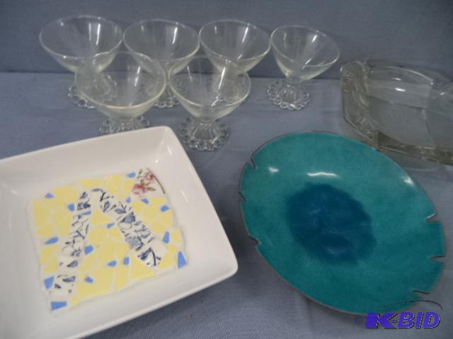 lot 41 image: Candy, Ash Trays, Desserts