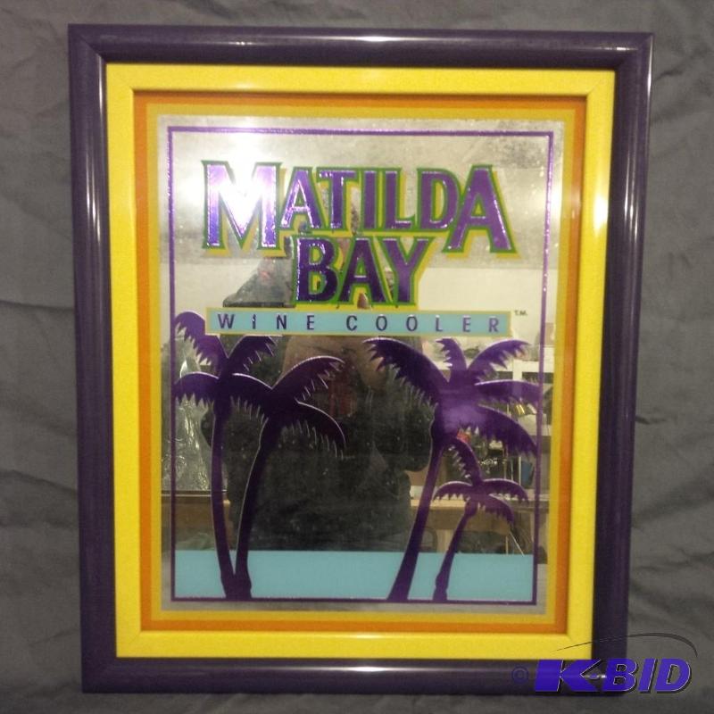 lot 26 image: Vintage Matilda Bay Wine Cooler Mirror
