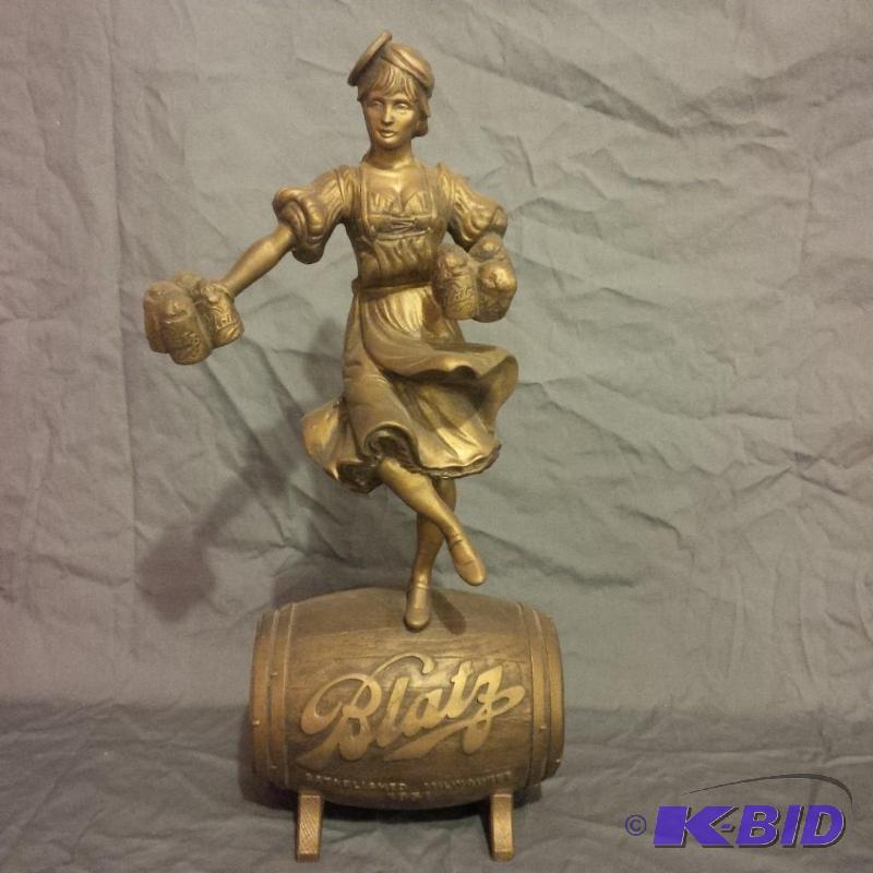 lot 30 image: Statue. Blatz &quotValerie" Statue. Pla...