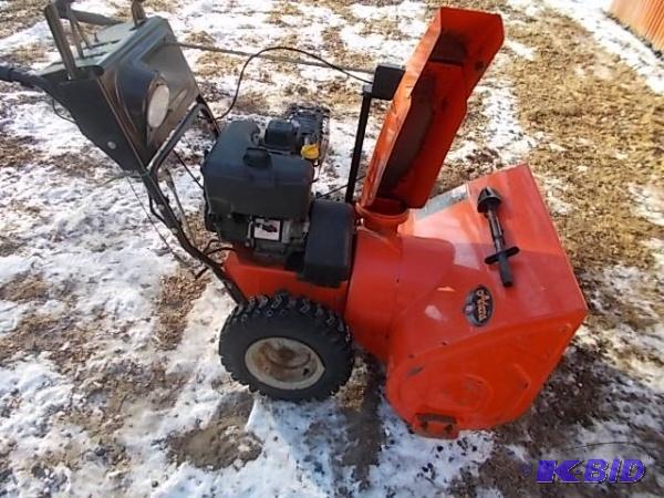 Ariens 10 hp 28&quot 2 stage self propelled ...