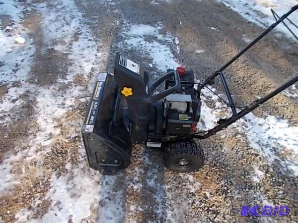 Yard Machine 5.5 hp 22&quot cut 2 stage self...