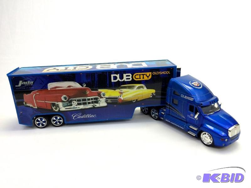 Die Cast Plastic Tractor Trailer