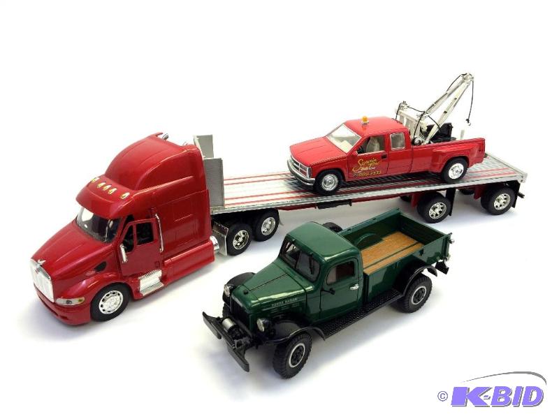 Flatbed Truck, Wrecker & Pick-up.