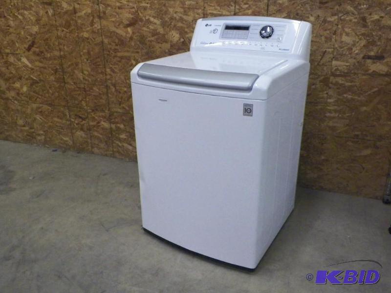 NEW LG 4.7 CU. FT. ULTRA LARGE HIGH EFFICIENCY TOP LOAD WASHER W WAVEFORCE  #WT4970CW