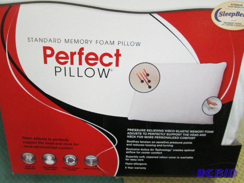 lot 14 image: Carpenter Standard Memory Foam Pillow Perfect...