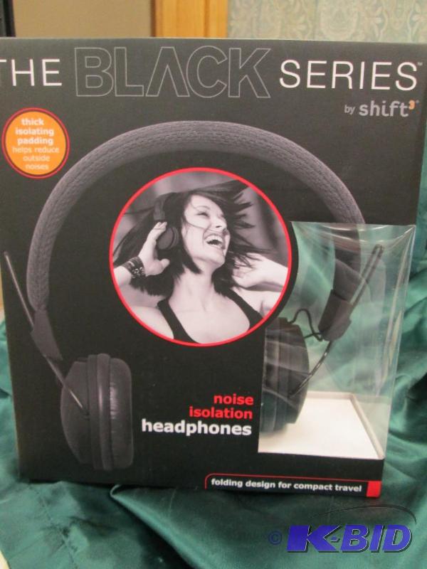 lot 26 image: The Black Series by shift Noise isolation hea...