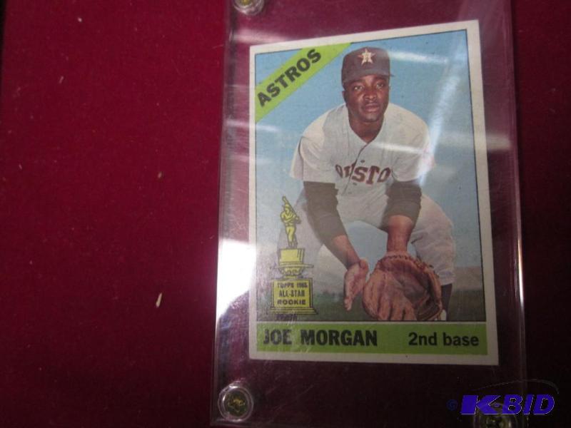 1966 Topps Joe Morgan All Star Rookie card, n...
