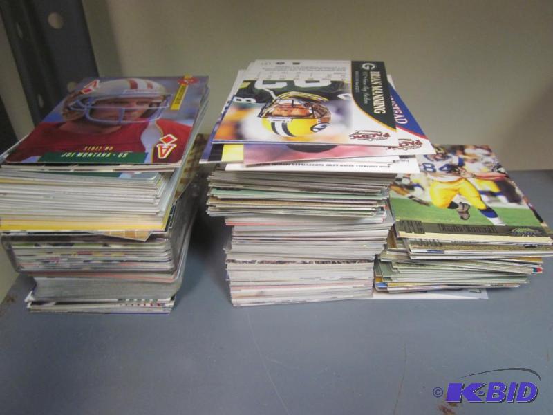 Large lot of football cards.&nbsp  &nbsp  &...