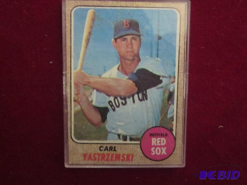 1968 Carl Yastrzemski, in near mint condition...
