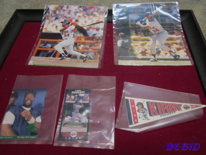 Kirby Puckett photos, pendant, and more...  &...