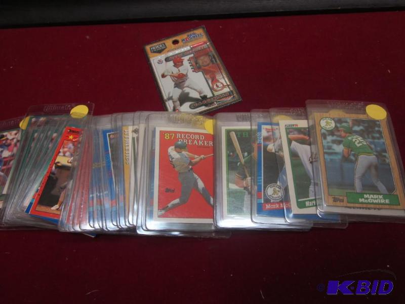 Large lot of Mark McGwire baseball cards, all...