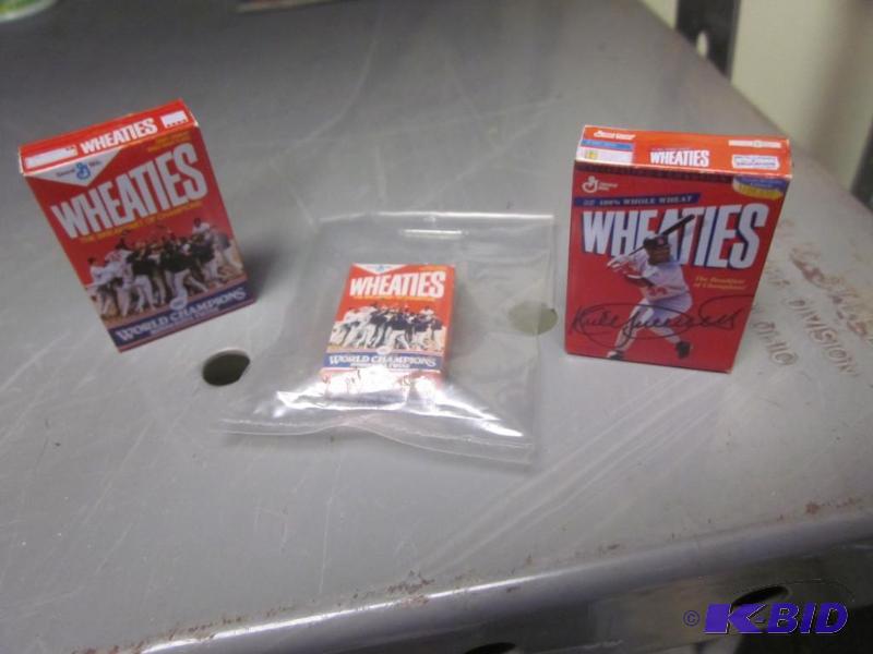 Rare Mini Wheaties collectors boxes, 1 to 2 i...