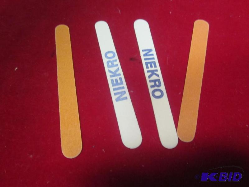 Lot of (4) Niekro emery boards.&nbsp  &nbsp...