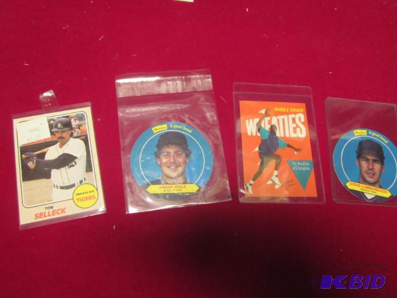 Lot of (4) unique collectible sports items.  ...