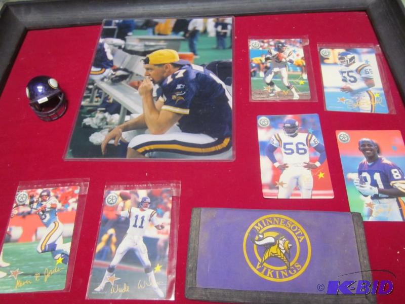 Lot of Vikings items.  &nbsp  &nbsp...