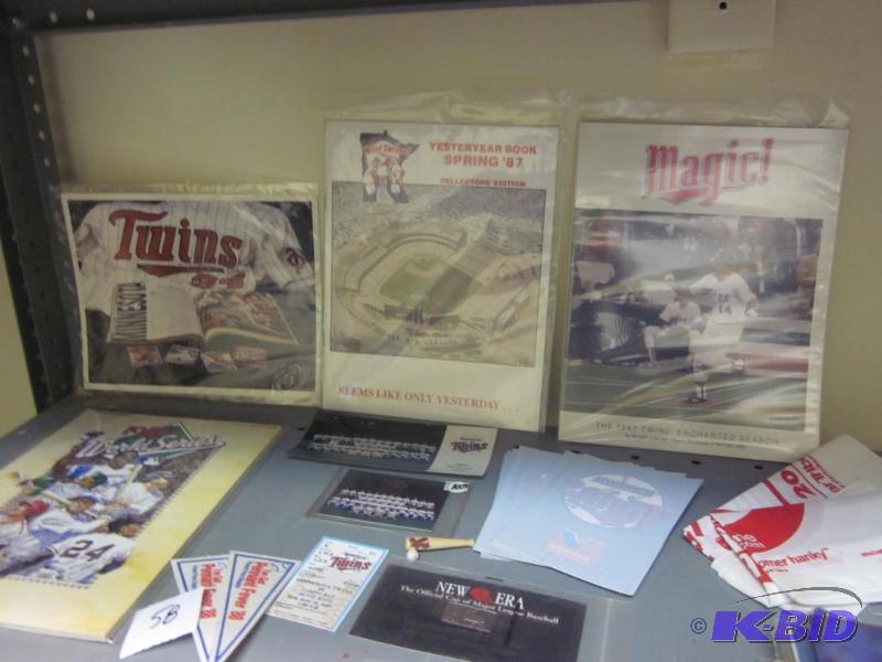 Lot of Twins memorabilia.  &nbsp  &nbsp...