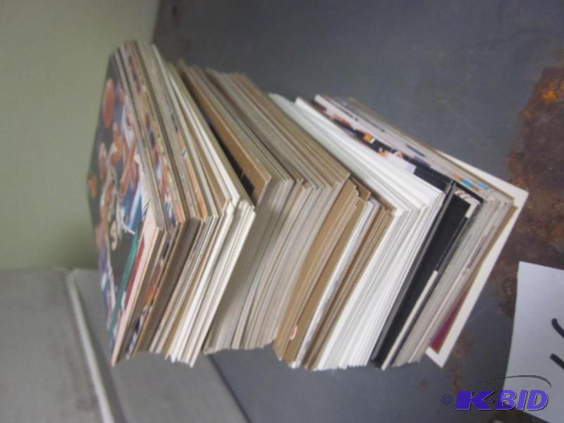 Large lot of basketball and hockey cards.&nbs...