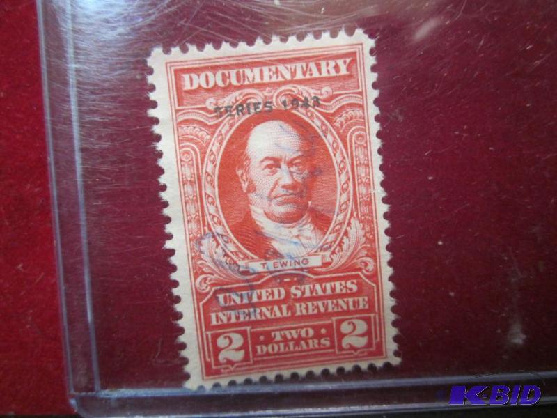 1942 $2.00 Internal Revenue Documentary Stamp...