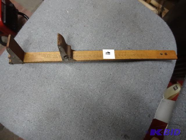 1920s Wood Shoe Sizer...
