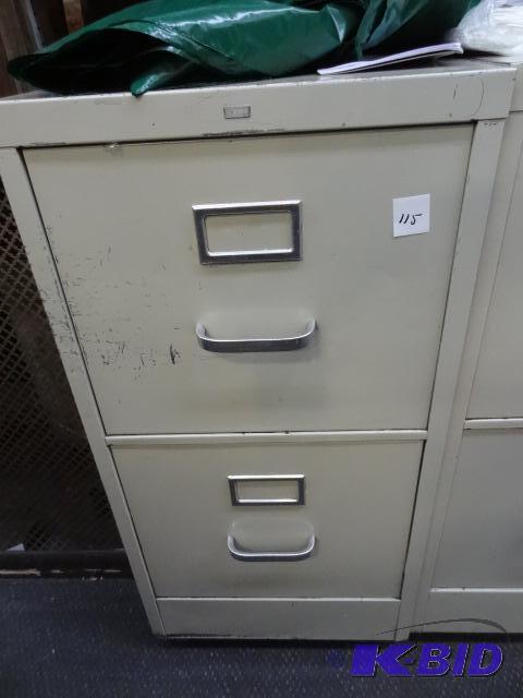 15&quot 2 Drawer File Cabinet...