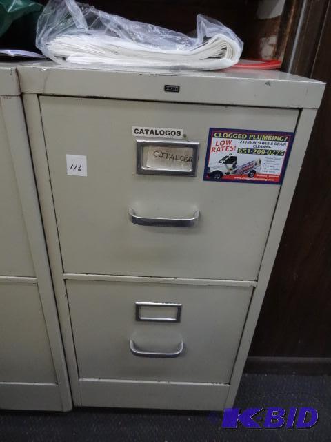 15&quot 2 Drawer File Cabinet...