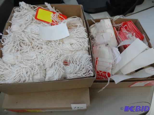 3 Boxes Sale Tags...
