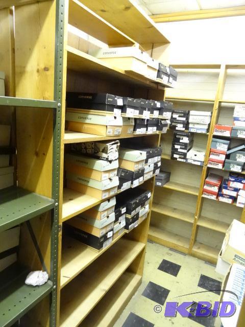 Wood Shelf Unit Qty 2. 49 X 12 X 96. 1&quot ...
