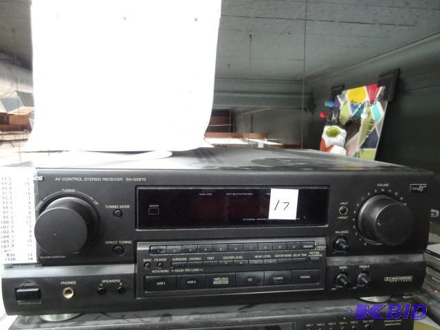 Technics AMFM Stereo Receiver SAGX670...