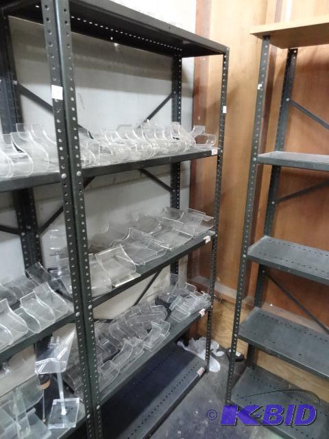 Metal Shelf Unit. 36 X 12 X 75. No Contents B...