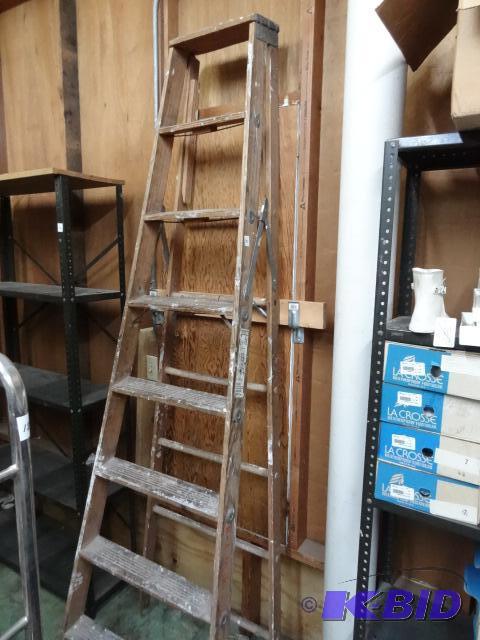 10 Ft. Wooden Step Ladder...