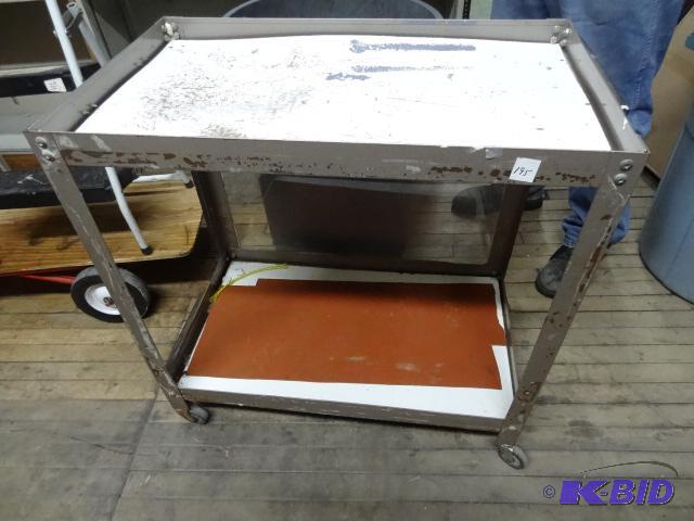 Metal Shop Cart...
