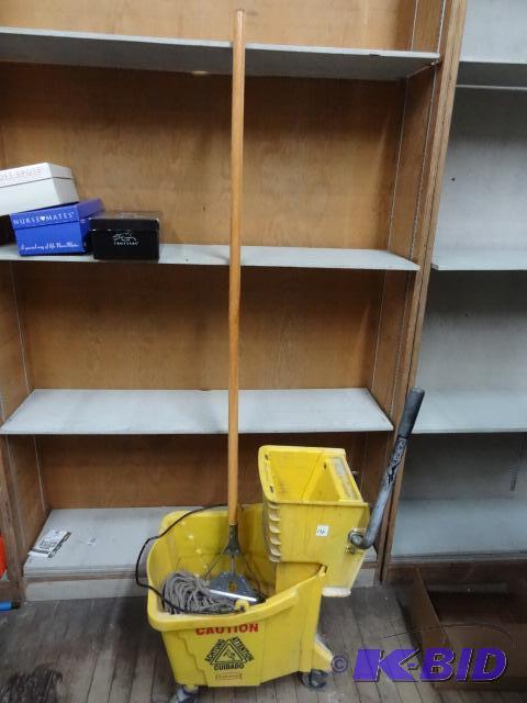Mop Bucket and Wringer Plus Mop...