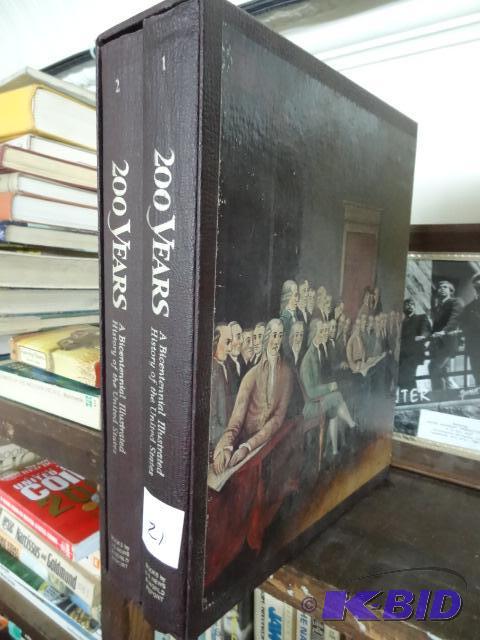 2 Volume &quot200 Years of Bicentennial Illu...