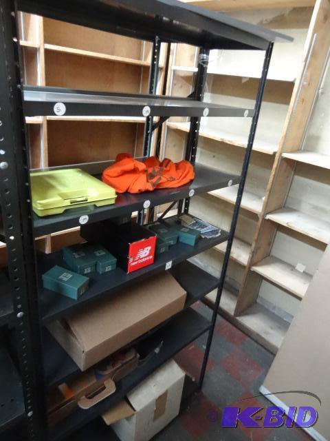 Metal Shelf Unit. No Contents. Bring Tools an...