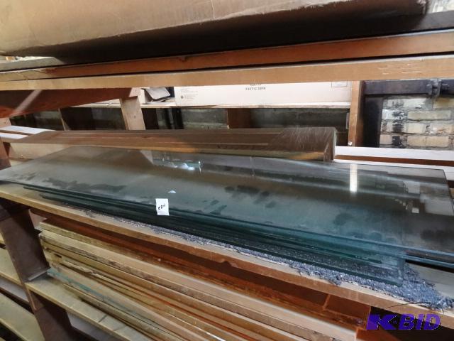 Glass Shelves Various Sizes Approx. 10 Pieces...