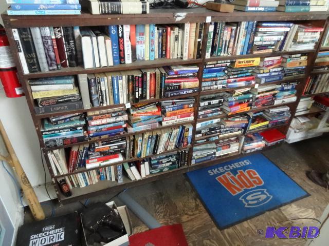 Vintage Wood Book Shelf. No Contents. 79 X 10...