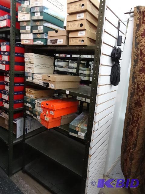 Metal Shelf Unit No Contents 78 X 18 X 36...