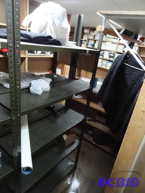 Metal Shelf Unit No Contents Bring Tools 36 X...