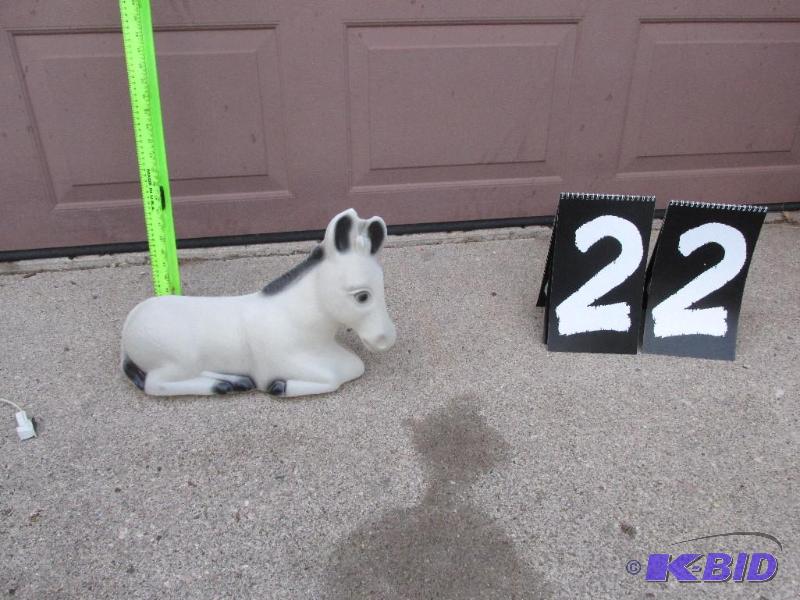 lot 22 image: Resting Donkey