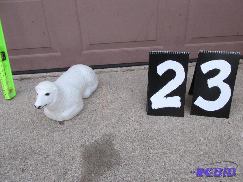 lot 23 image: Large Smiling Sheep