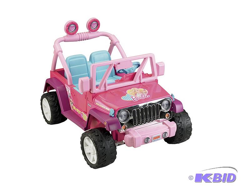 Power Wheels Barbie Jammin Jeep