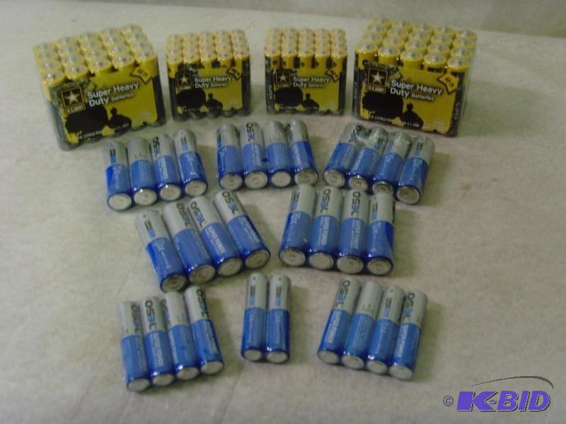112 Piece Battery Lot