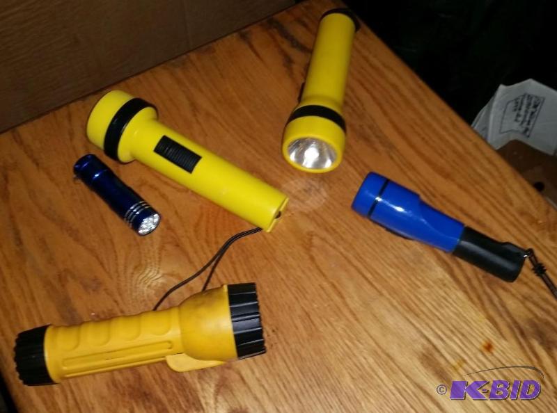Lot of flashlights...