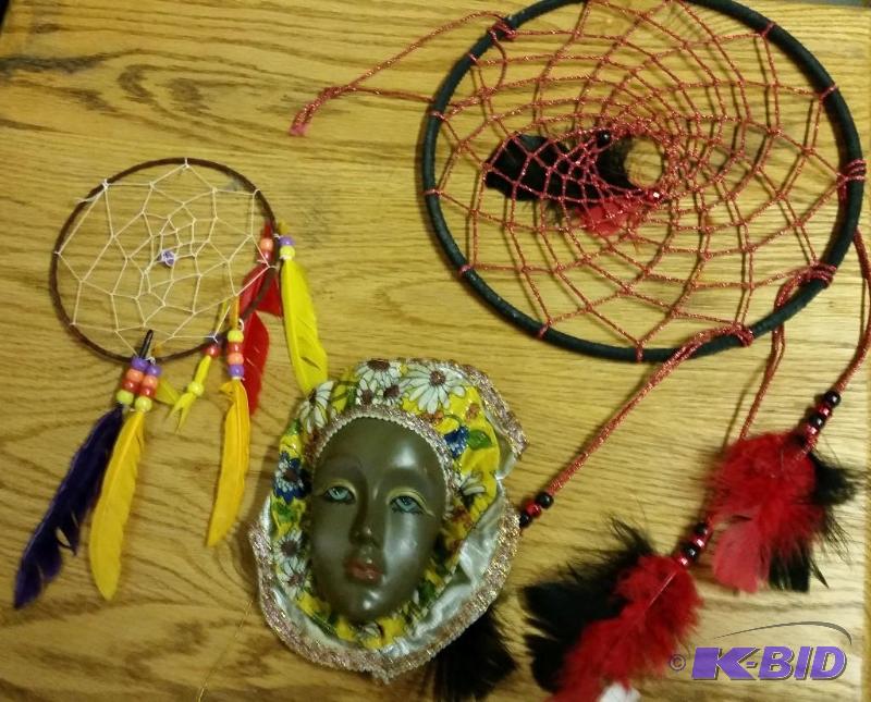 Dream Catchers with theatrical Face...